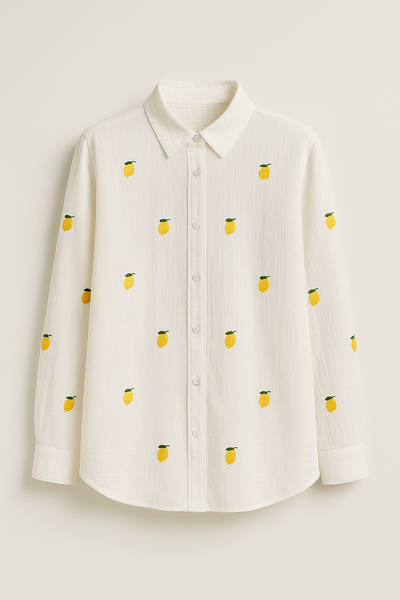 Chemise femme citronné 🍋