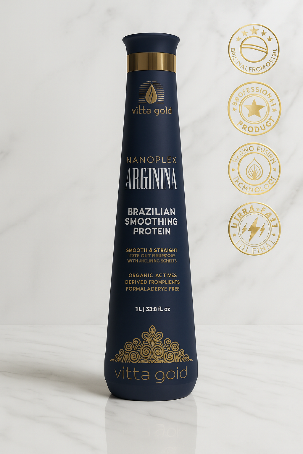 VittaGold Nanoplastie – Lissage Naturel & Réparation Profonde 1L