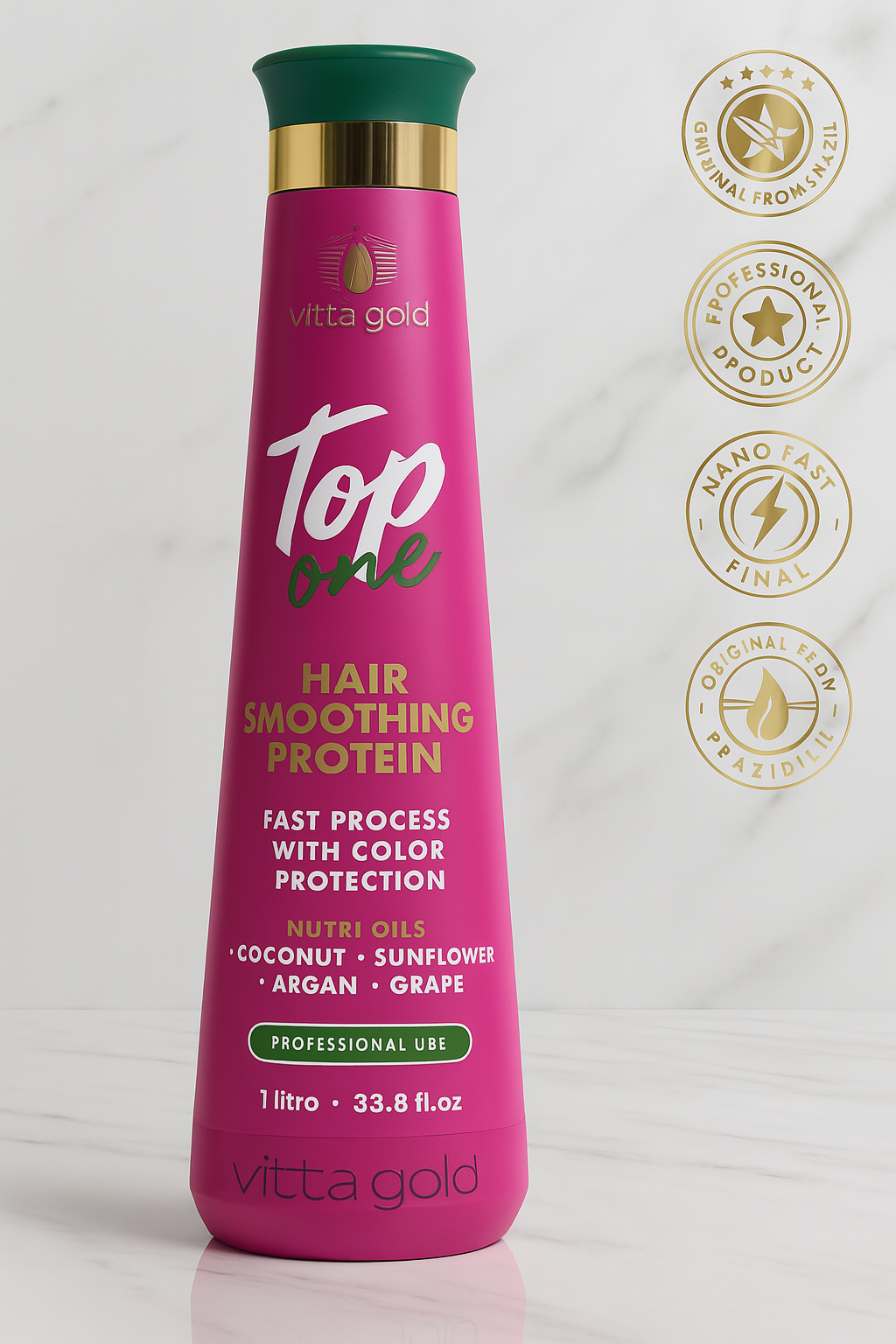 Top One™ Hyalugen – Lissage Protéine 1 L