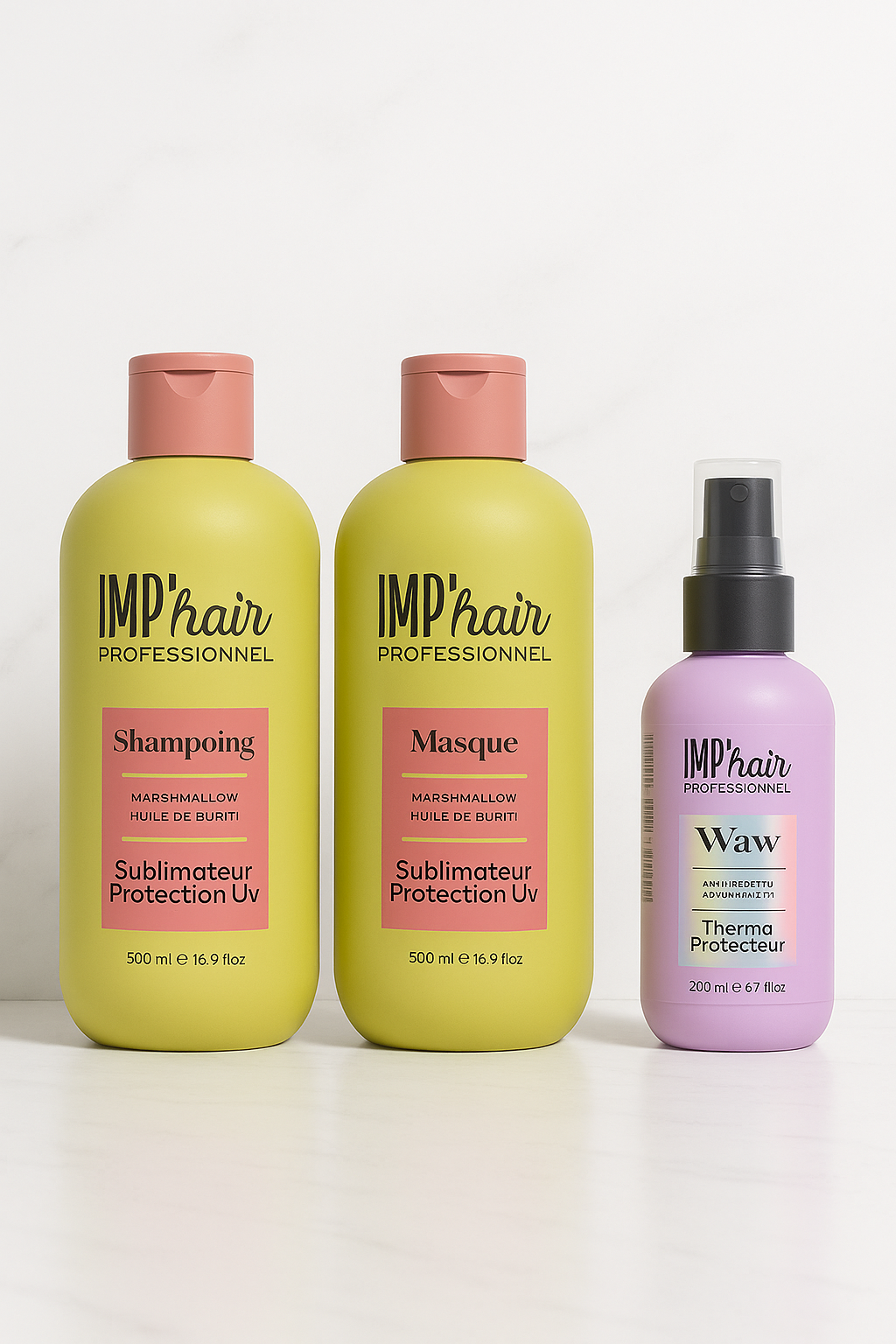 Imp’hair – Duet Marshmallow & Huile de Buriti
