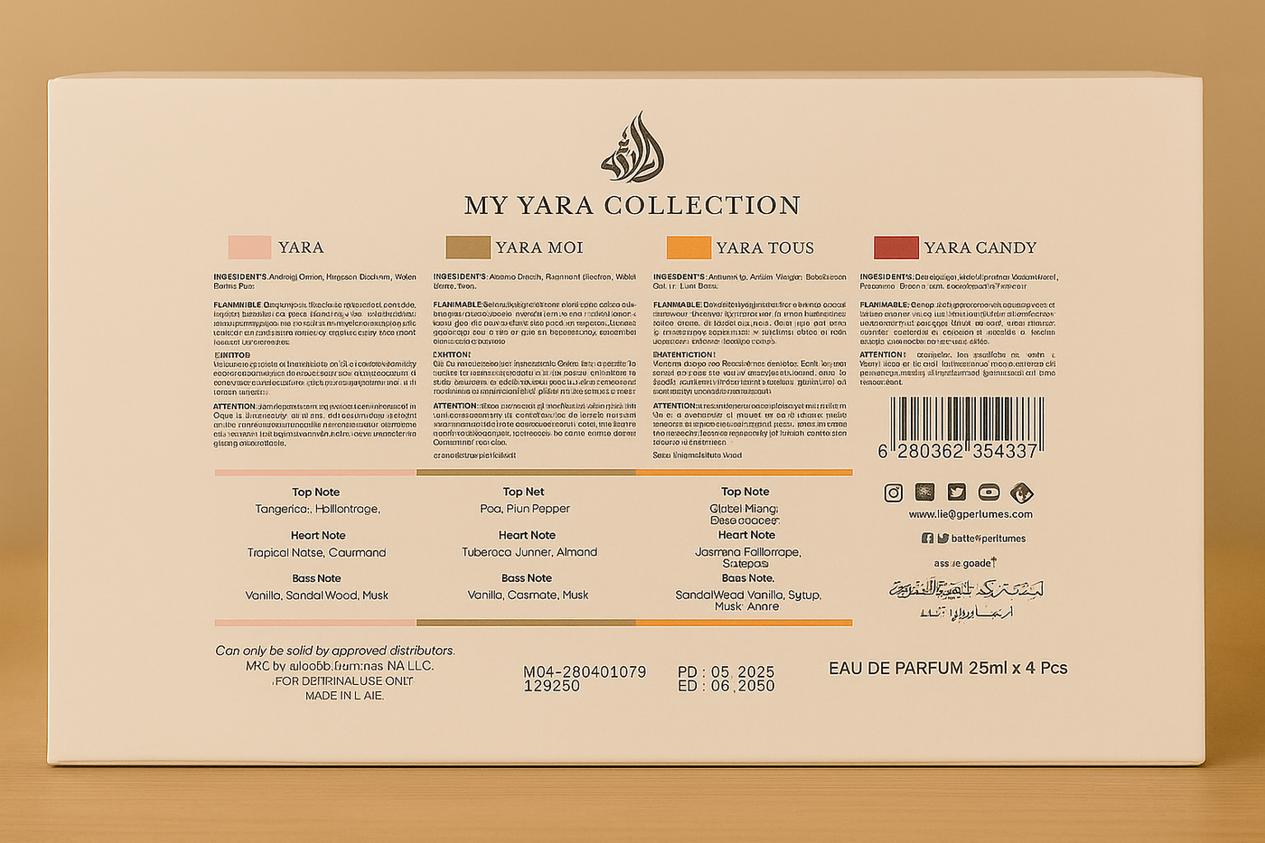 Lattafa My Yara collection